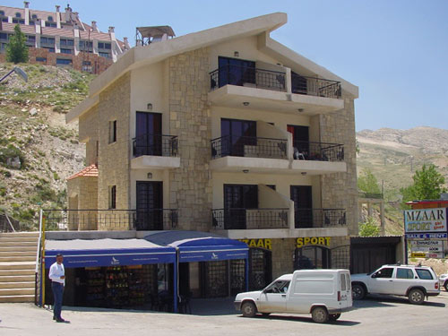 Mzaar Sport Chalets&nbsp;Mzaar Kfardebian and Faraya Village&nbsp;Lebanon - Front view