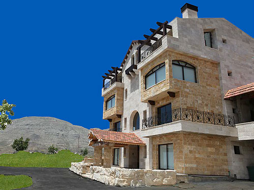 Triple Jay Faraya Chalets Faraya Lebanon - Perspective and mountains