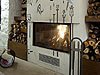 Urban Faqra&nbsp;Mzaar Kfardebian&nbsp;Lebanon - Lobby fireplace