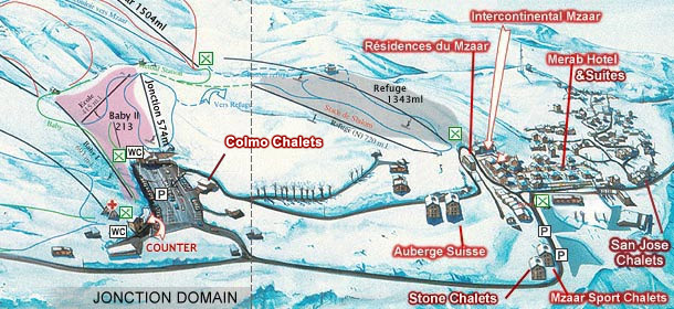 Chalet colmo location map