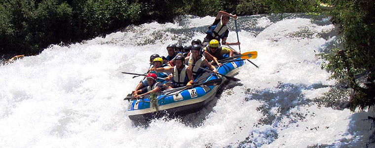 Overnight and Rafting in Al-Assi River Lebanon