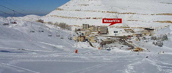 Ski in faraya mzaar - mzaarville chalets