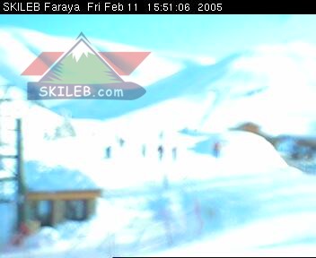 Mzaar Ski Resort Kfardebian Lebanon webcam on 02111916 by SKILEB.com