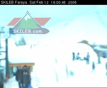 Mzaar Ski Resort Kfardebian Lebanon webcam on 02121815 by SKILEB.com