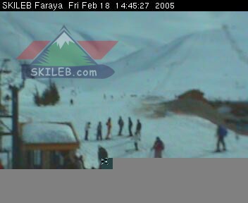 Mzaar Ski Resort Kfardebian Lebanon webcam on 02181814 by SKILEB.com