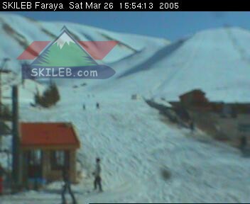 Mzaar Ski Resort Kfardebian Lebanon webcam on 03261715 by SKILEB.com