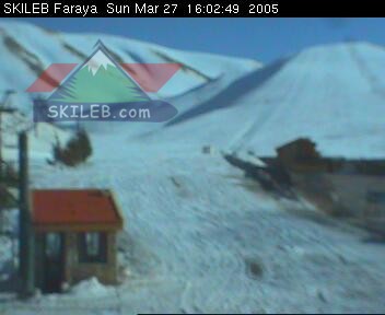 Mzaar Ski Resort Kfardebian Lebanon webcam on 03272410 by SKILEB.com