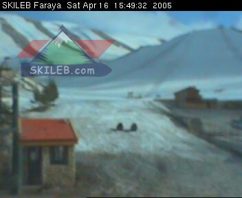 Mzaar Ski Resort Kfardebian Lebanon webcam on 04161406 by SKILEB.com