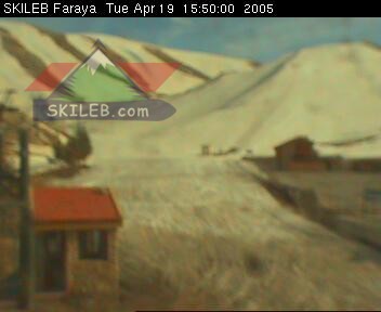 Mzaar Ski Resort Kfardebian Lebanon webcam on 04191815 by SKILEB.com