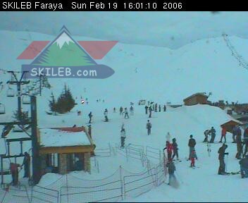 Mzaar Ski Resort Kfardebian Lebanon webcam on 02191715 by SKILEB.com