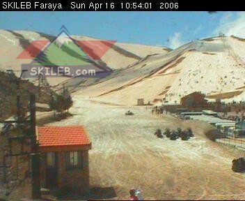 Mzaar Ski Resort Kfardebian Lebanon webcam on 04161910 by SKILEB.com