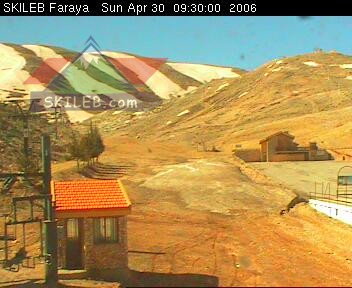 Mzaar Ski Resort Kfardebian Lebanon webcam on 04301509 by SKILEB.com