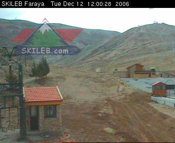 Mzaar Ski Resort Kfardebian Lebanon webcam on 12121815 by SKILEB.com