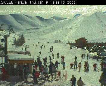 FARAYA Lebanon webcam on 01061012 (Ski Lebanon SKILEB.com)