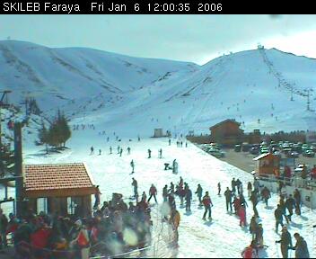 FARAYA Lebanon webcam on 01061012 (Ski Lebanon SKILEB.com)