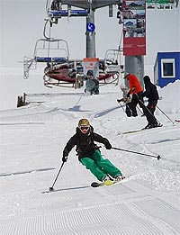 Skiing in Faraya Mzaar