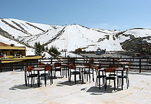 Les Elfes Mzaar terrace