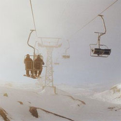 Strong winds in Faraya Mazar ski resort