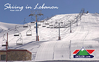 Ski Lebanon "Baby 1 in Mzaar" wallpaper by SKILEB.com