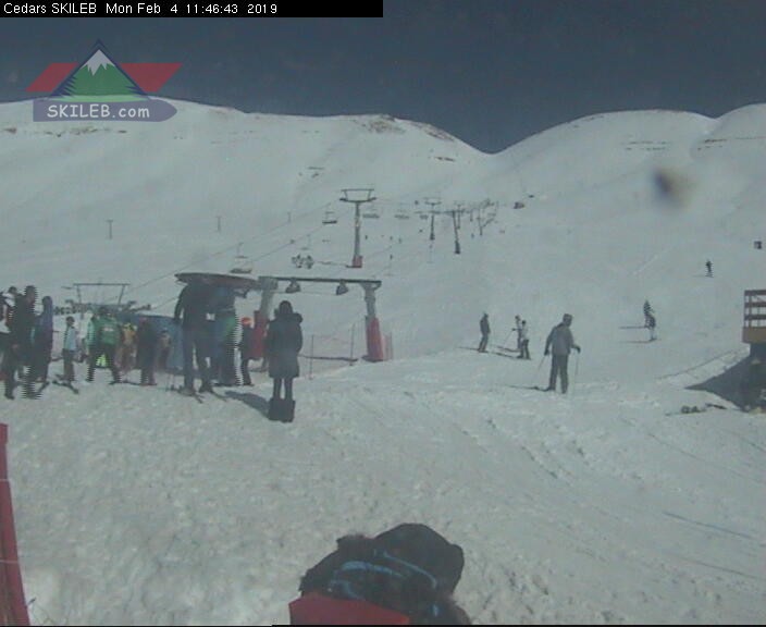 CEDARS Lebanon webcam on 02041211 by SKILEB.com