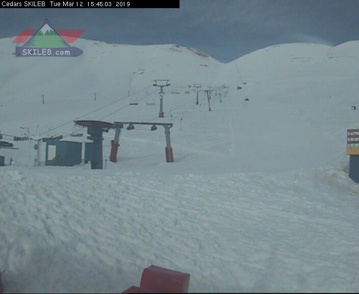 CEDARS Lebanon webcam on 03121015 by SKILEB.com