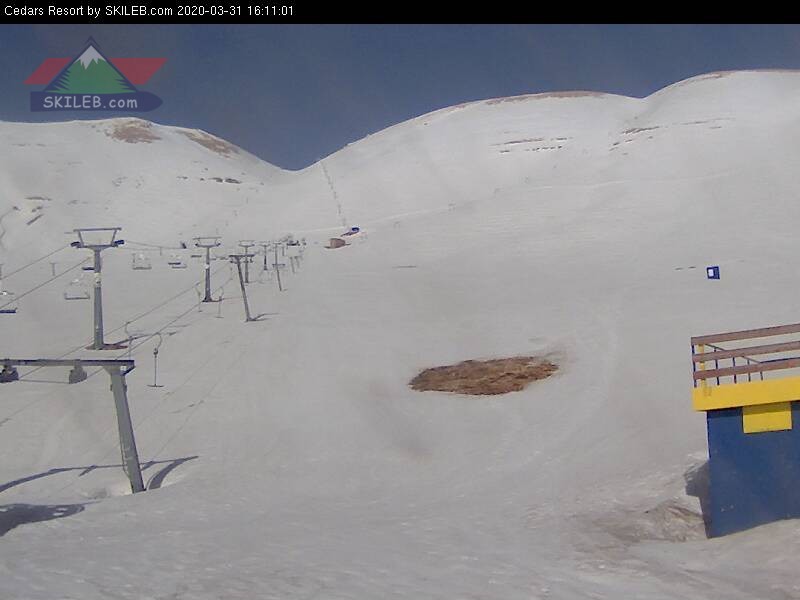 CEDARS Lebanon webcam on 03311322 by SKILEB.com