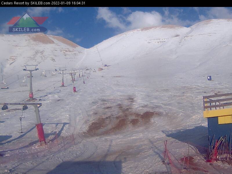 CEDARS Lebanon webcam on 010910 by SKILEB.com