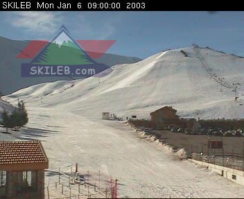 Mzaar Ski Resort Kfardebian Lebanon webcam on 01061012 by SKILEB.com