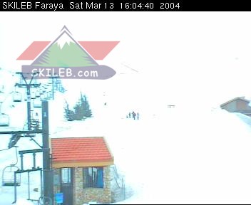 Mzaar Ski Resort Kfardebian Lebanon webcam on 03131017 by SKILEB.com