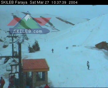 Mzaar Ski Resort Kfardebian Lebanon webcam on 03272410 by SKILEB.com
