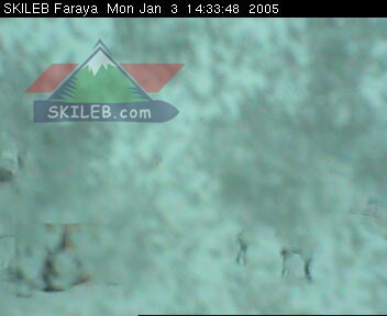 Mzaar Ski Resort Kfardebian Lebanon webcam on 01031016 by SKILEB.com