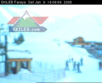 Mzaar Ski Resort Kfardebian Lebanon webcam on 01082208 by SKILEB.com