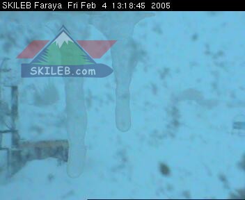 Mzaar Ski Resort Kfardebian Lebanon webcam on 02041208 by SKILEB.com