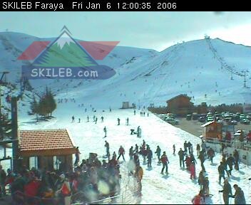 Mzaar Ski Resort Kfardebian Lebanon webcam on 01061012 by SKILEB.com