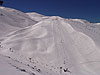 Ecole ski lift in Mzaar ski resort Lebanon