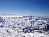 View from Mzaar Peak Lebanon
