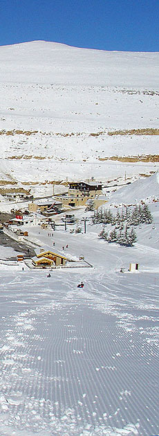 Skiën in Libanon Mzaar
